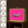 Banaan - Zebraprint - Roze Light Box met batterij (Wandlamp) middel -USP_websiteoverzichtNL