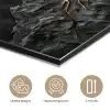 Bladeren - Goud - Boom - Rots aluminium wit klein -closeup_NL