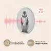 Pinguïn - WC rol - Wit Akoestische PET Vilt - Rond klein -USP_NL