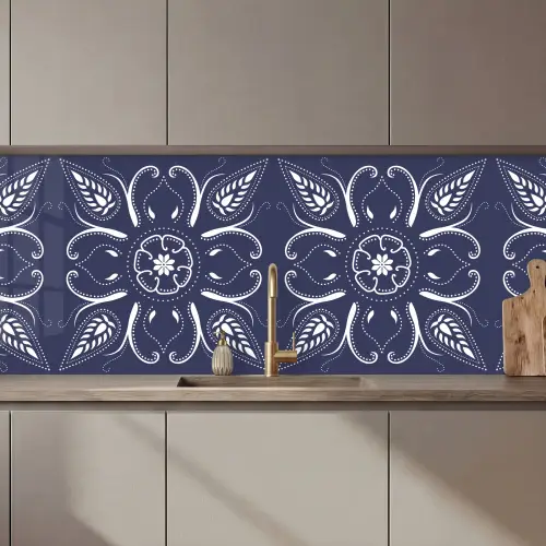 Design - Mandala - Bohemian keuken achterwand 2 middel 871 zz_3dshopping