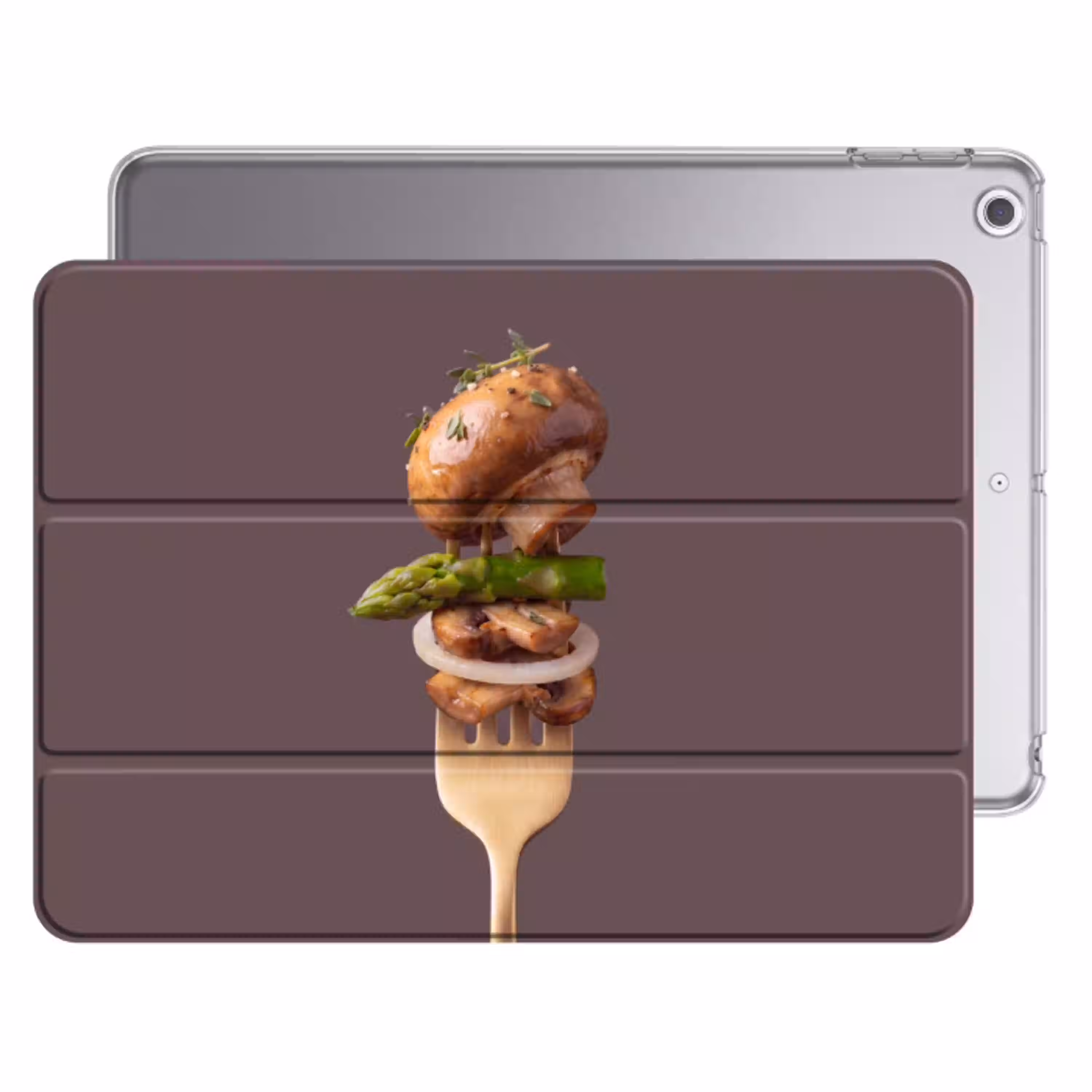 Eten - Gestapeld - Vork Apple iPad 2017 middel -threedimensional_3d_global