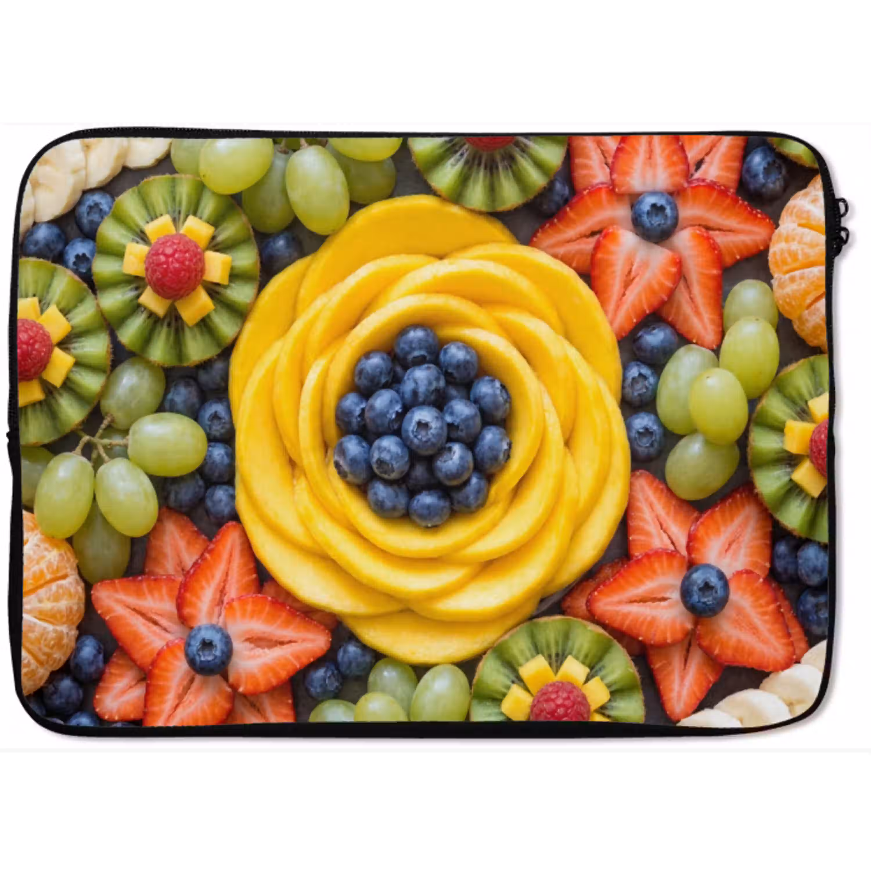 Fruit - Arrangement - Gezond - Kleurrijk - Eten laptophoes neopreen klein -zkaufland3dotto