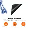 Vogel - Delfts blauw - Illustratie - Bloemen Inductie beschermer vinyl 3mm klein -zzzzzzz-td-onderkant