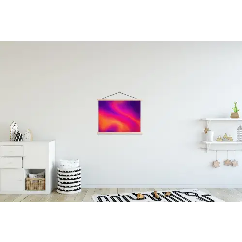 Abstract - Patroon - Kleurverloop textielposter latten blank klein -kinderkamer