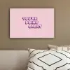 You're doing great - Roze - Bubble letters canvas 2cm klein -sfeer3