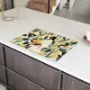 Vrouw - Mand - Citroenen - Bladeren Inductie beschermer vinyl 3mm klein -sfeer8