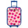Bloemen - Patroon - Roze Kinderkoffer - Blauw klein -zz3dotto
