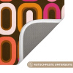 Modern - Retro - Kleurrijk WCmat klein 1009 -USP_AntislipDE