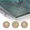 Inductie mat - Jungle - Inductie beschermer - Palmblad - Natuur plexiglas 5mm klein -sfeer2