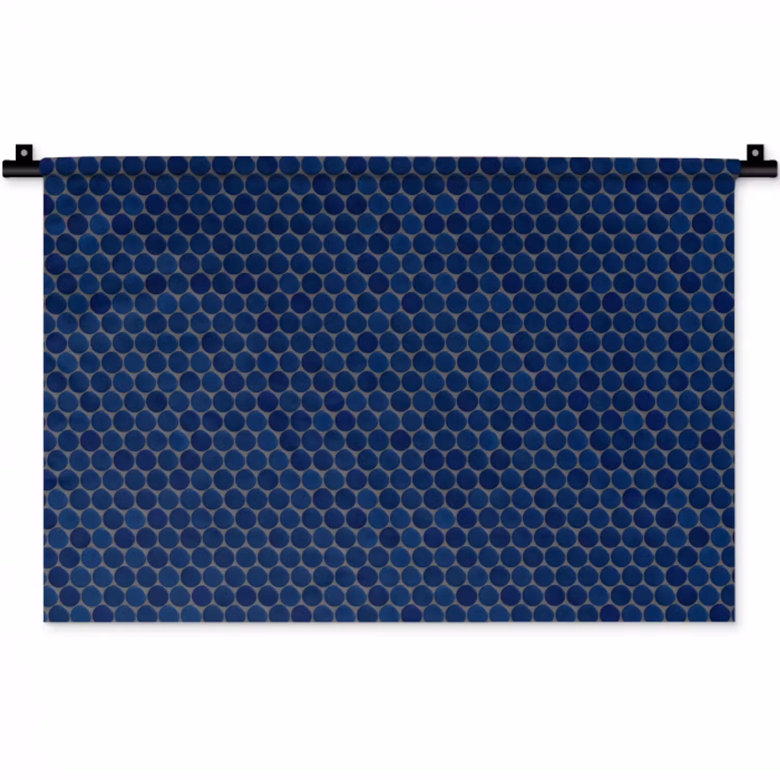 Penny - Mozaïek - Donkerblauw Wandkleed katoen klein 269 -zz3d