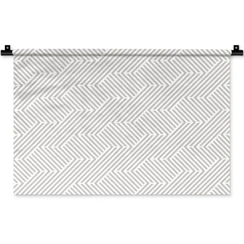 Grafisch - Patroon - Modern -  Geometrisch Wandkleed katoen klein 269 -zz3d