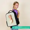 Prinses met een tiara - Groen Rugzak - Zwart middel -sfeer6_NL