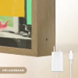 Vrouw - Keuken - Katten - Doorkijk Light Box met batterij (Wandlamp) middel -USP_websiteoplaadbaarNL