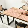 Zee - Dieren - Roze - Krab Placemat vinyl groot 368 -zzsfeer4_Kitchenyeah-website