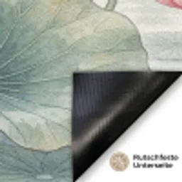 Aquarel - Lotusbloemen - Kleurrijk Deurmat klein -antislip_DE