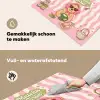 Matcha - Hond - Roze - Groen Inductie beschemer met haakjes klein -ky-schoon-nl