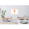 Schepijs - Hoorntje - Illustratie - Minimalistisch Muursticker klein -eettafel