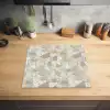 Mozaïek - Stenen - Beige Inductie beschermer vinyl 3mm middel 274 -sfeer5
