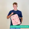 Hartjes - Patroon - Roze - Eenvoudig Rugzak - Zwart middel -sfeer7_NL