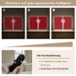 Love - Hart - Rood Light Box met batterij (Wandlamp) middel -USP_dimbaarDE