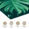 Monstera - Bladeren - Planten - Jungle - Natuur poster papier klein -closeup_NL