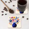 Vaas - Bloemen - Boeket onderzetter kurk middel -sfeer2