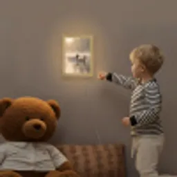 Eenden - Water - Mist - Natuur Light Box met kabel (Kinderlampje) klein -sfeer4a_kind