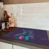 Rendier - Zonnebril - Neon - Kerstboom Inductie beschermer vinyl 3mm klein -sfeer3