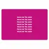Focus on the good - Roze - wit Placemat vinyl groot -zzsfeer1_Kitchenyeah-website