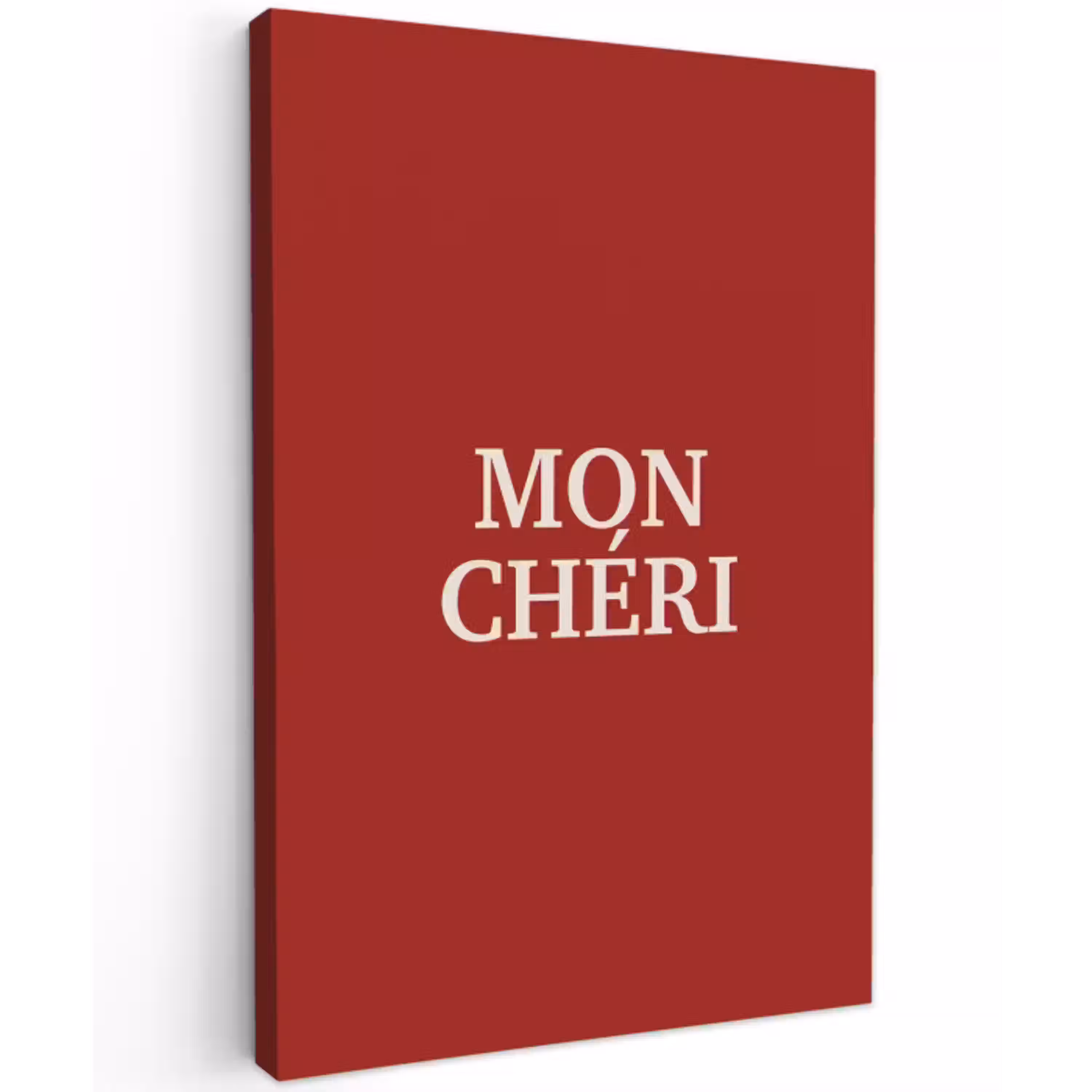Rood - Frans - Quotes canvas 2cm klein -z3d
