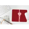 Love - Hart - Rood muismat rubber klein -witbureau