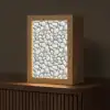 Steentjes - Grijs - Ovaal Light Box met kabel (Tafellamp) klein 925 -z3d_website
