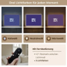 Blauw - Why not - Minimalistisch Light Box met batterij (Wandlamp) middel -USP_lichtkleurDE