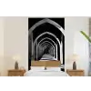 Gang - Bogen - Schaduw - Diepte fotobehang vinyl groot -bed