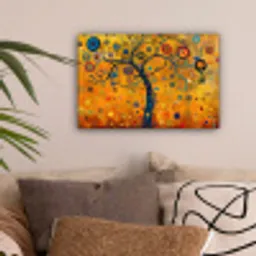 Abstract - Boom - Levensboom - Modern canvas 2cm klein -sfeer1