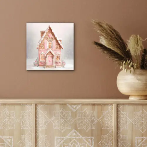 Huisje - Suiker - Pastel aluminium wit klein -sfeer4