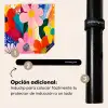 Bloemen - Kleurrijk - Stippen Inductie beschermer vinyl 3mm middel -zzzzzzz-induclip_ES