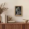Het meisje met de parel - Johannes Vermeer - Panterprint Light Box met kabel (Tafellamp) klein -sfeer2