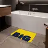 Geel - Think big - Grafisch Badmat klein -sfeer3