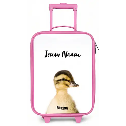 Daisy Duck Kinderkoffer - Roze klein -zz3dotto