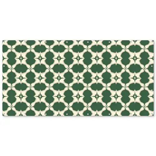 Tegel - Klassiek - Groen Balkonbeschermer Duitsland klein 596 -zz_3d