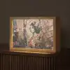 Kimono - Vrouw - kersenbomen Light Box met kabel (Tafellamp) klein -z3d_website