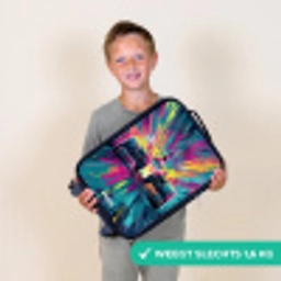 Raceauto - Explosie - Kleurrijk - Abstract Kinderkoffer - Zwart klein -sfeer4_NL