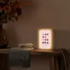 Chocolaatjes - Hartvormig - Liefste Light Box met kabel (Tafellamp) klein -sfeer4