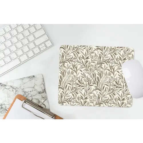 Takken - Botanisch - Taupe muismat rubber klein 262 -witbureau