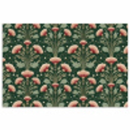 Patroon - Botanisch - Kleurrijk poster papier klein 62 -3d