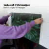 Monstera - Bladeren - Tropisch - Jungle Inductie beschemer met haakjes klein -ky-ophangen-nl