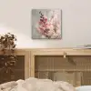 Bloem - Leeuwenbek - Roze - Stengel aluminium wit klein -sfeer3