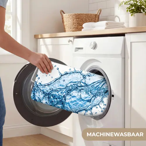 Spash - Water - Blauw Badmat klein -USP_WasbaarNL