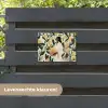 Vrouw - Mand - Citroenen - Bladeren tuinposter los doek klein -sfeer3